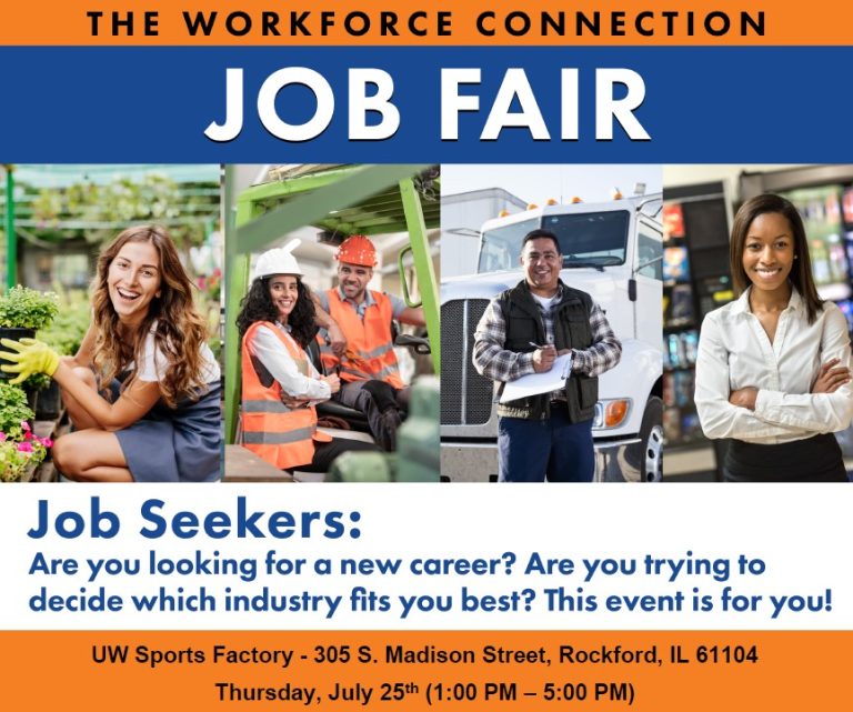 June 22, 2024 Job Fair in Rockford IL